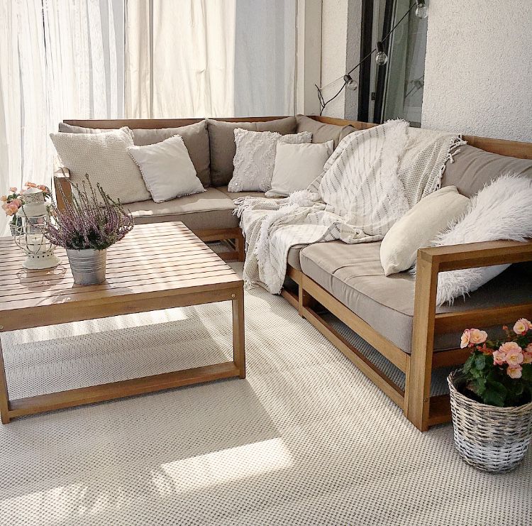 Udendørs Tæppe Flat 120x170 cm Hvid Polypropylen | 5902921031253