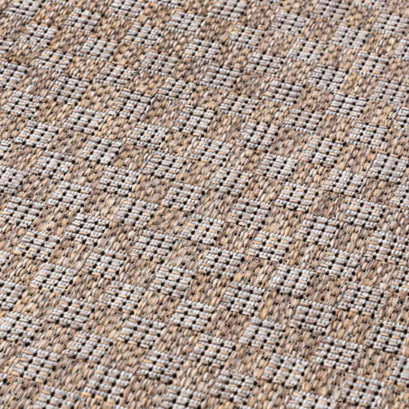 Udendørs Tæppe Veranda 160x230 cm Brun