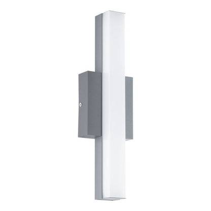 Udendørs Væglampe LED 8W ACATE 94845 Sølv IP44