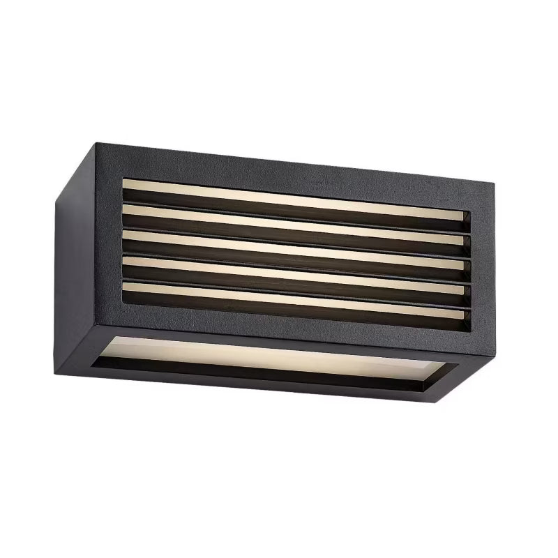 Udendørs Væglampe LUBLIN LED 10W Sort IP54