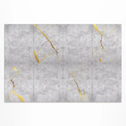 Udendørs Vinylgulv 80x120 cm Grå 1 stk.