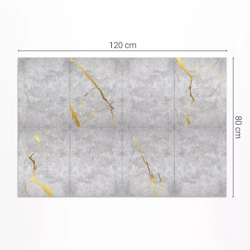 Udendørs Vinylgulv 80x120 cm Grå 1 stk.