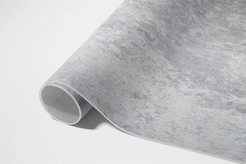 Udendørs Vinylmåtte Betontekstur 80x120 cm Grå