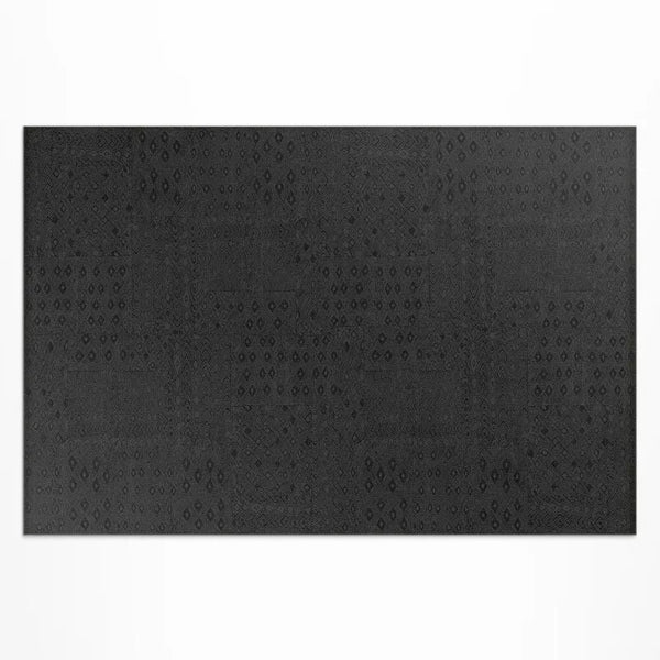 Udendørs Vinyltæppe 150x225 cm Sort Glat