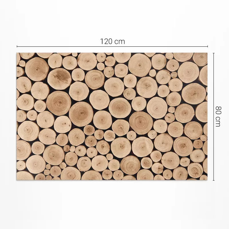 Udendørs Vinyltæppe 80x120 cm Brun
