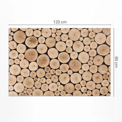 Udendørs Vinyltæppe 80x120 cm Brun