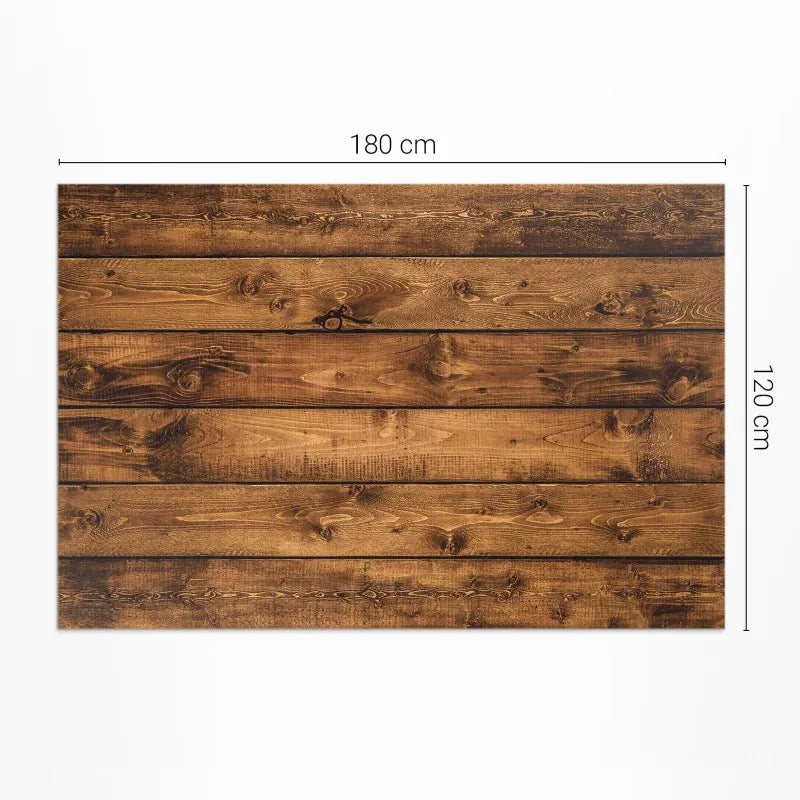 Udendørs Vinyltæppe Trælook 120x180 cm Brun 2,16 m²