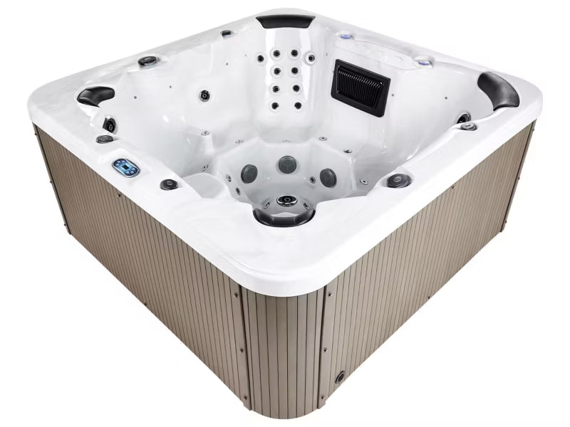 Udespa Villarrica 225x225 cm Hvid med LED