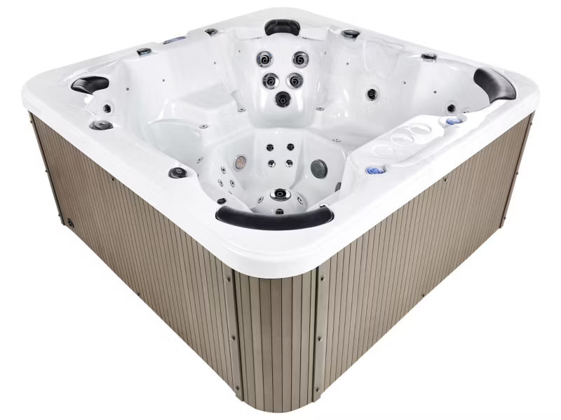 Udespa Villarrica 225x225 cm Hvid med LED