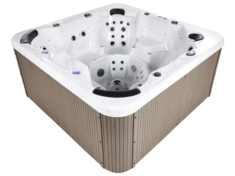 Udespa Villarrica 225x225 cm Hvid med LED