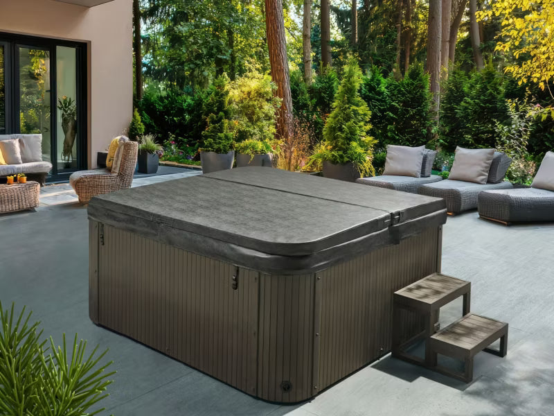 Udespa Villarrica 225x225 cm Hvid med LED