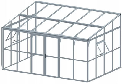 Udestue SOHO 434x290 cm Sort Aluminium og Glas