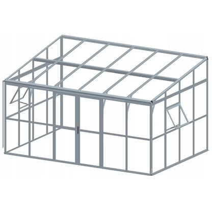 Udestue SOHO 434x290 cm Sort Aluminium og Glas