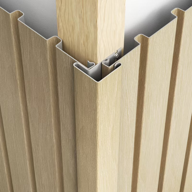 Udvendig Hjørneprofil SVP-12,5 PVC 3,05 m Eg