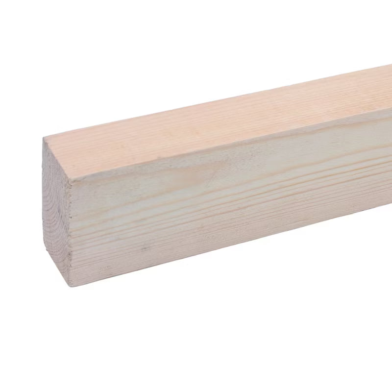 Ufhøvlet Fyrretræsplanke 30x80x2600 mm Natur