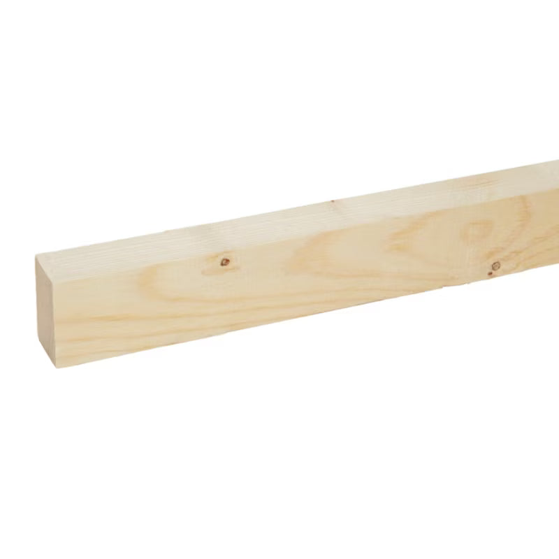 Uhøvlet Lægte Fyr 30x50x2600 mm Natur