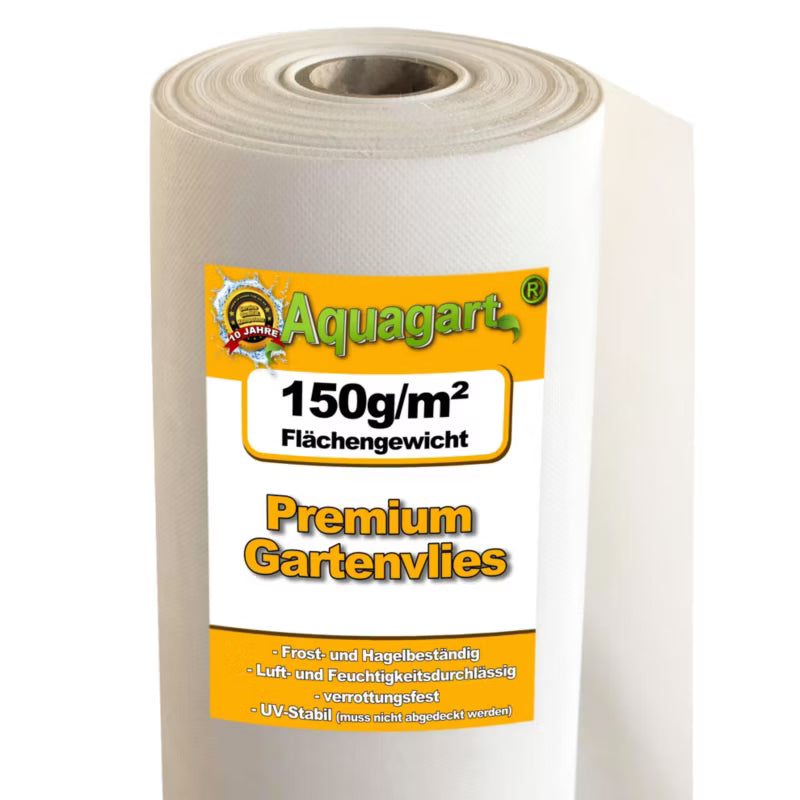 Ukrudtsdug 2x85 m 150 g/m² Hvid 170 m²