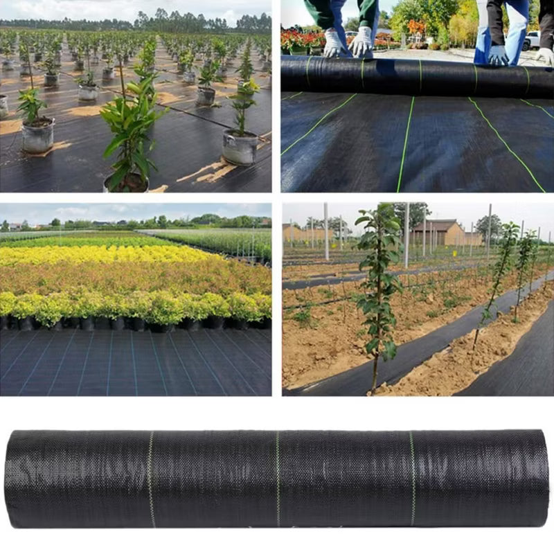 Ukrudtsdug 3,2x20 m 90 g/m² Sort