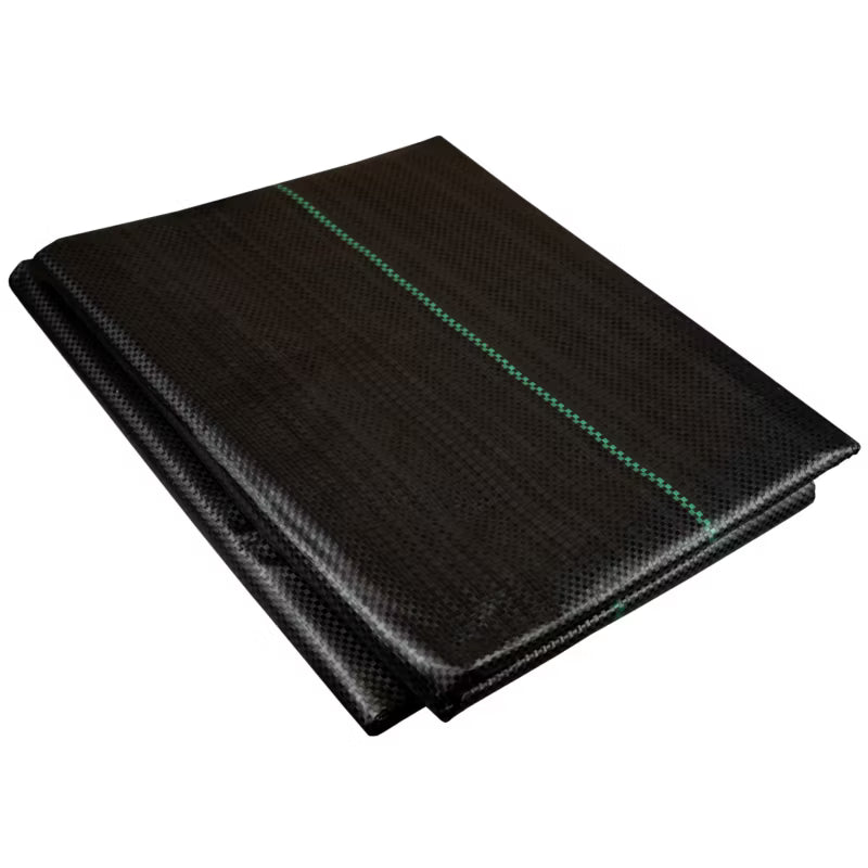 Ukrudtsdug 90g/m² 2x5 m Sort UV-bestandig