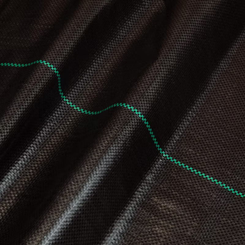 Ukrudtsdug 90g/m² 2x5 m Sort UV-bestandig