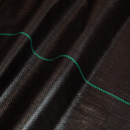 Ukrudtsdug 90g/m² 2x5 m Sort UV-bestandig