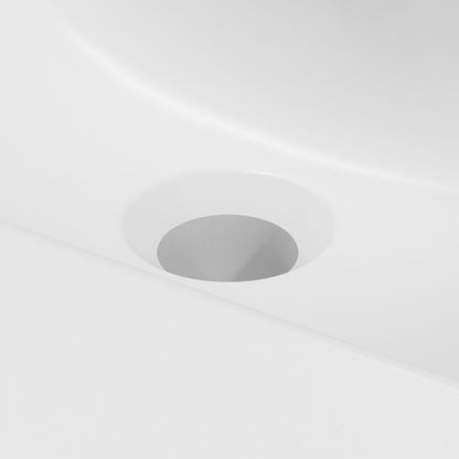 Keramisk indbygget vask Aruna 50 cm