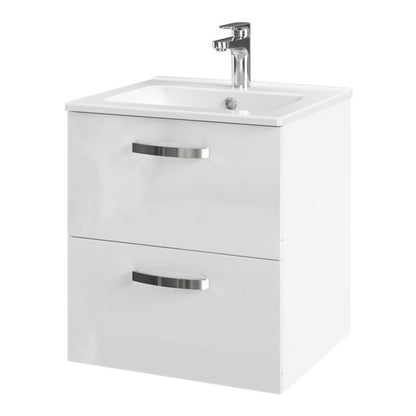 Keramisk indbygget vask Aruna 50 cm