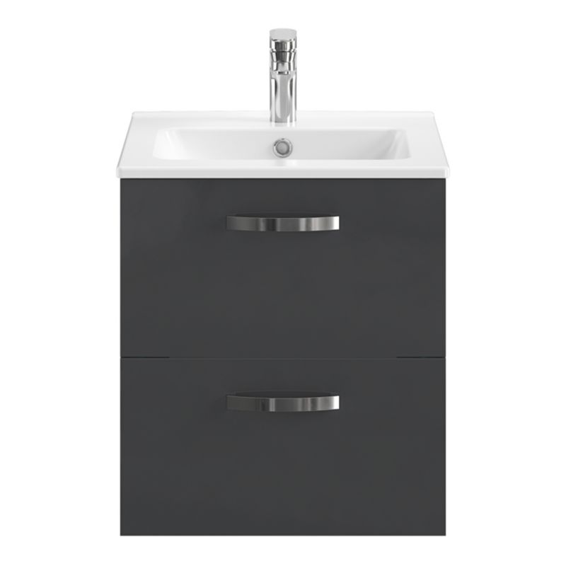Keramisk indbygget vask Aruna 50 cm