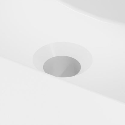 Keramisk Håndvask Aruna New 51 cm Hvid Blank