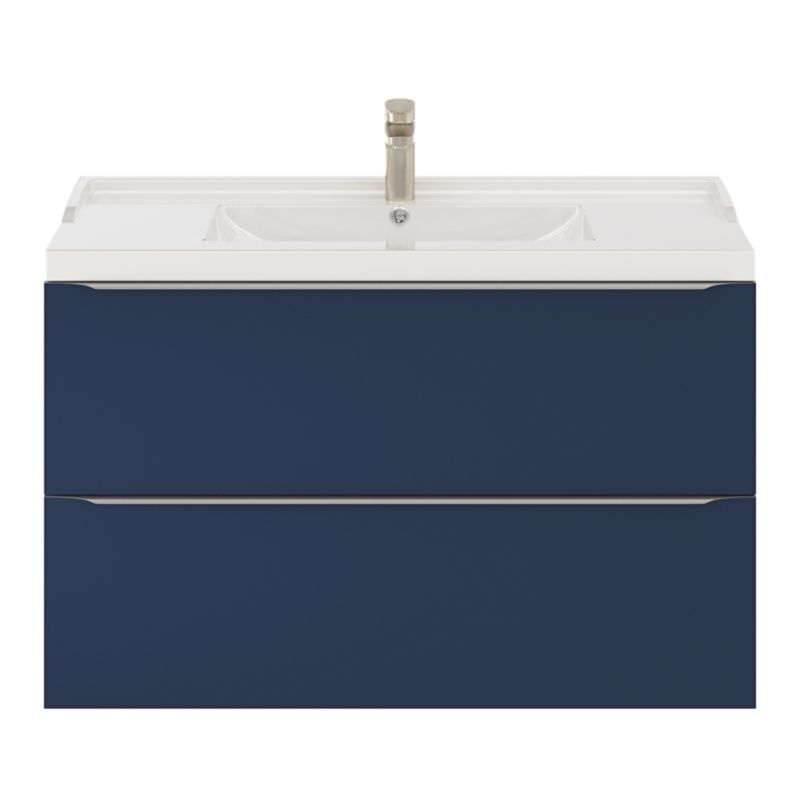 GoodHome Lana 100 cm keramisk vask med sifon