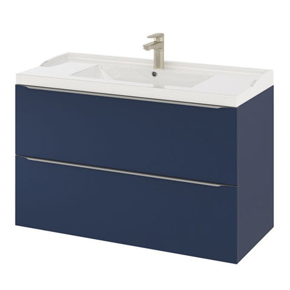 GoodHome Lana 100 cm keramisk vask med sifon