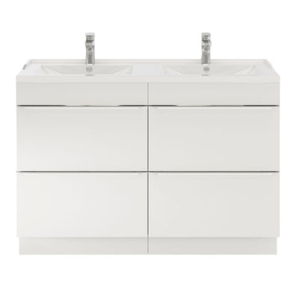 GoodHome Lana keramisk vask 120 cm med bundventil
