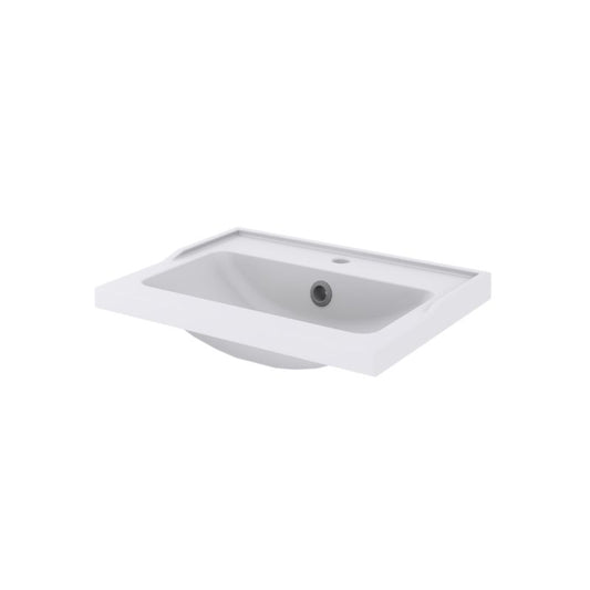 GoodHome Lana keramisk vask 60 cm med sifon