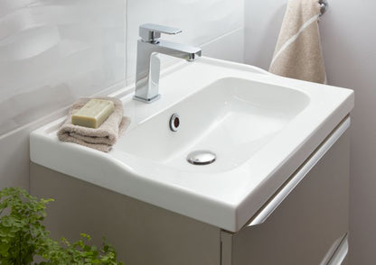 GoodHome Lana keramisk vask 60 cm med sifon