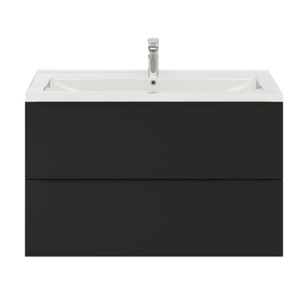 GoodHome Nira 100 cm keramisk vask med sifon