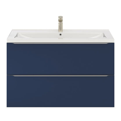 GoodHome Nira 100 cm keramisk vask med sifon