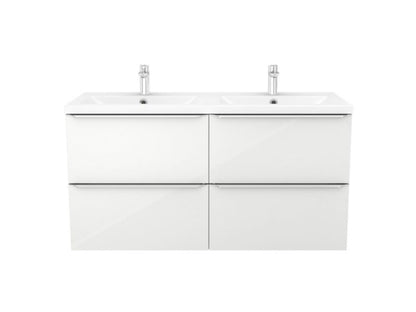 GoodHome Nira keramisk vask 120 cm med sifon