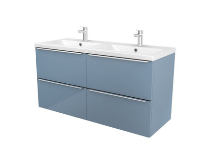 GoodHome Nira keramisk vask 120 cm med sifon