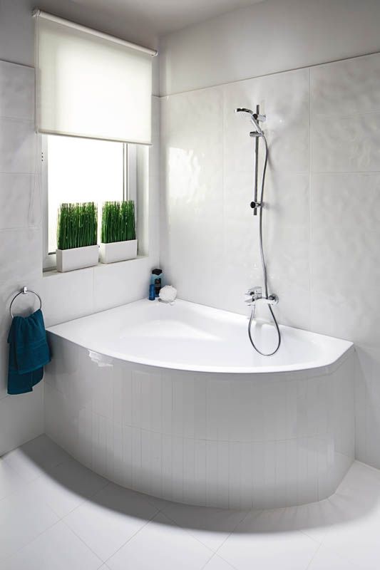 GoodHome Nira keramisk vask 120 cm med sifon