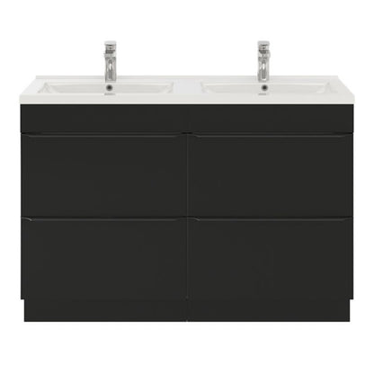 GoodHome Nira keramisk vask 120 cm med sifon
