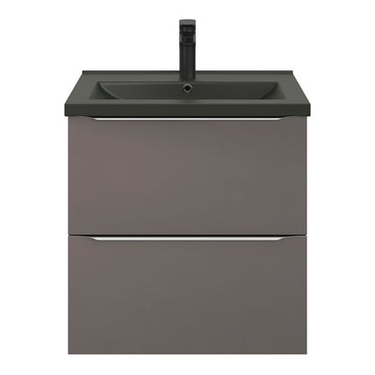 GoodHome Nira keramisk vask 60 cm sort