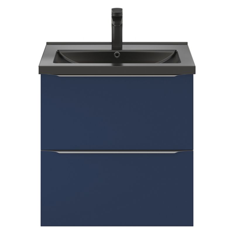 GoodHome Nira keramisk vask 60 cm sort