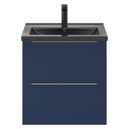GoodHome Nira keramisk vask 60 cm sort