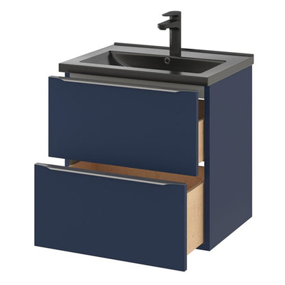 GoodHome Nira keramisk vask 60 cm sort