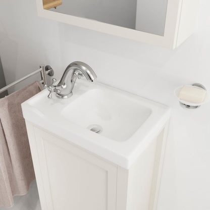 Keramisk Håndvask Lana 44,7x30,7 cm Hvid Rektangulær | 5059340018089