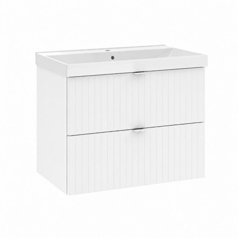 Keramisk Håndvask 81 x 46 cm Hvid