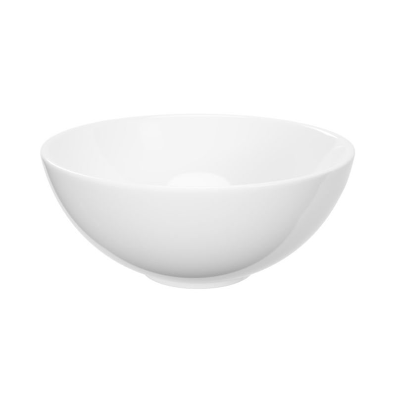 Keramisk Håndvask Tasi Ø 37,5 cm Hvid Blank