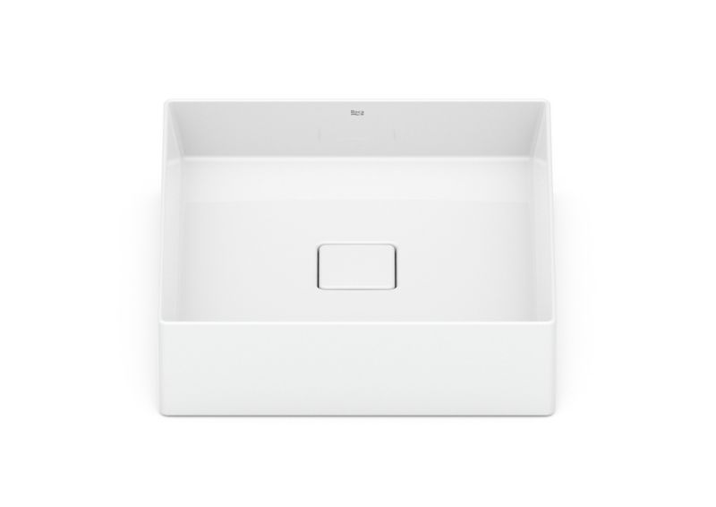 Keramisk Bordhåndvask Terra 40x40 cm Hvid Blank