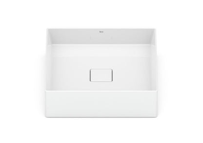 Keramisk Bordhåndvask Terra 40x40 cm Hvid Blank