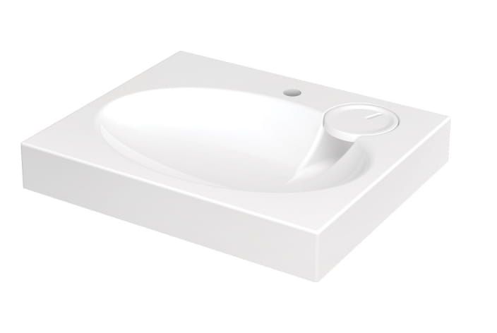 Umywalka Claro 60x50x9 cm til Montering på Vaskemaskine med Vandlås